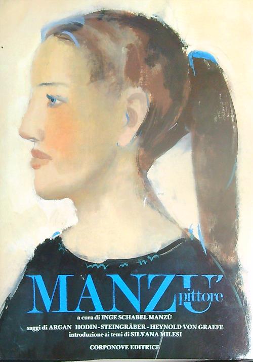 Manzu' pittore - copertina