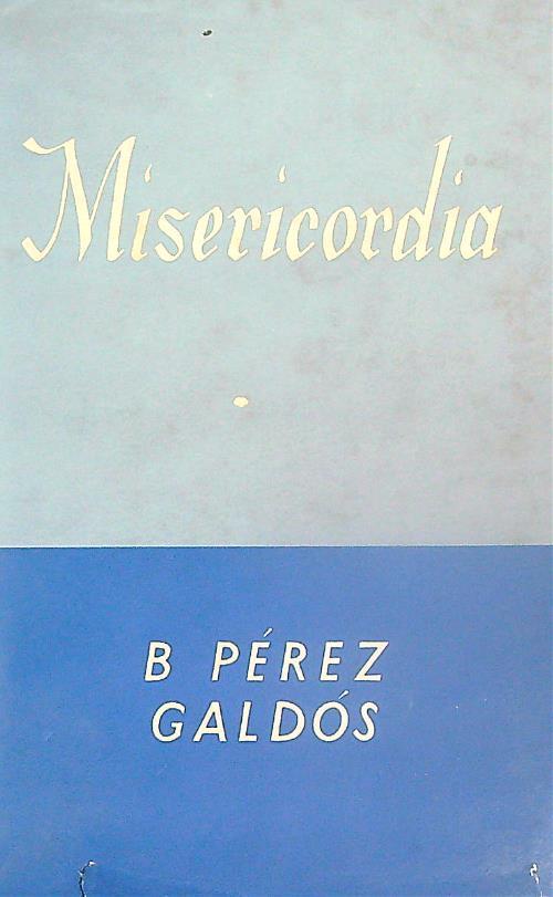 Misericordia - Perez Galdos - copertina