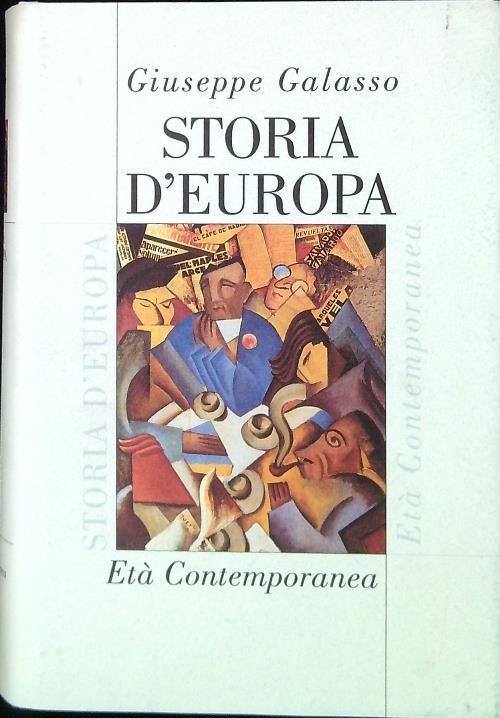 Storia d'Europa 3. Età Contemporanea - Giuseppe Galasso - copertina