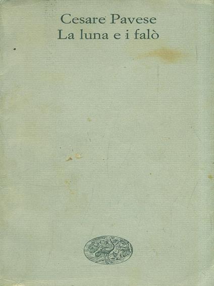 La luna e i falò - Cesare Pavese - copertina