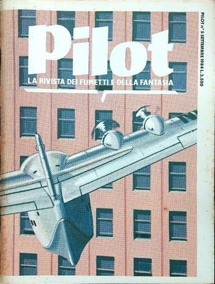 Pilot n.5 settembre 1984 - copertina
