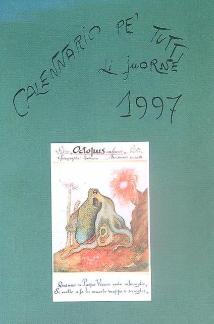 Calennario pè tutti li juorne 1997 - copertina