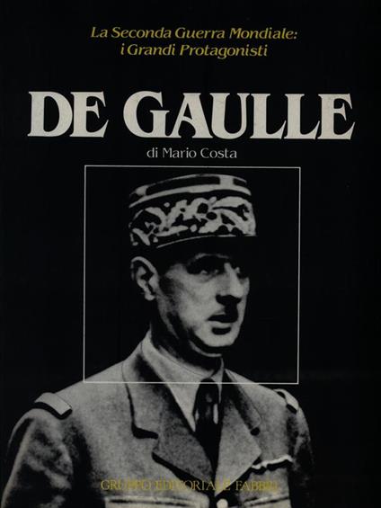 De Gaulle - Mario Costa - copertina