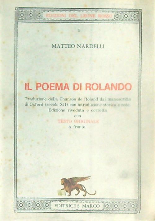 Il poema di Rolando