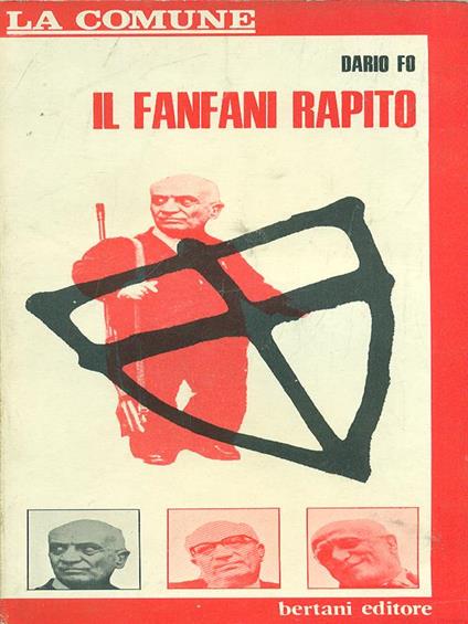 Il  fanfani rapito - Dario Fo - copertina
