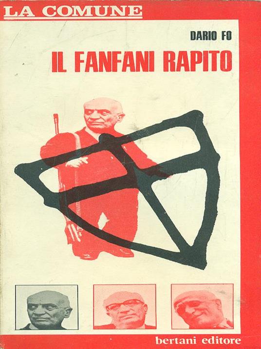 Il  fanfani rapito - Dario Fo - copertina