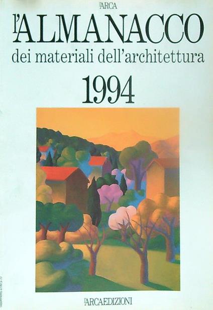L' Almanacco dei materiali dell'architettura 1994 - copertina