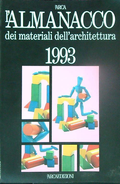 L' Almanacco dei materiali dell'architettura 1993 - copertina