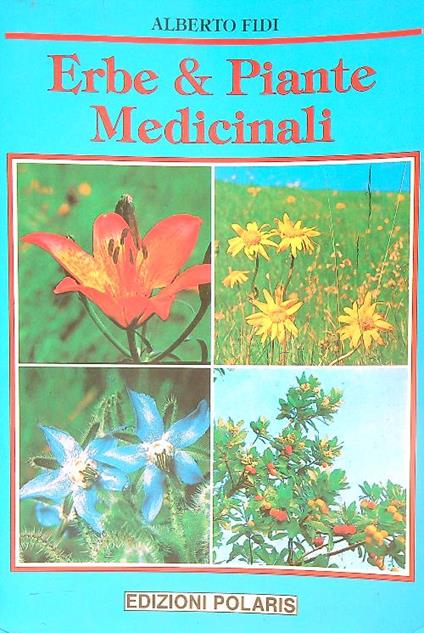 Erbe & piante medicinali - Alberto Fidi - copertina
