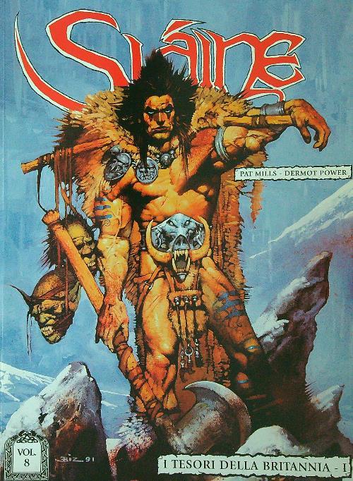 Slaine. I tesori della Britannia - I. Volume 8 - Pat Mills - copertina