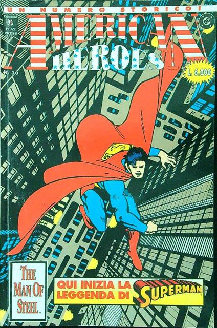 American heroes numeri 20/30 - copertina