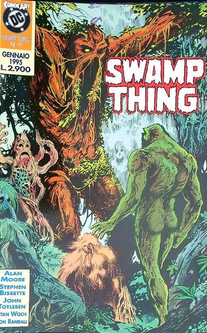 Swamp Thing dal n. 2 al n. 9/ 94-95 - copertina