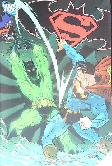 Superman / batman n. 5 - copertina