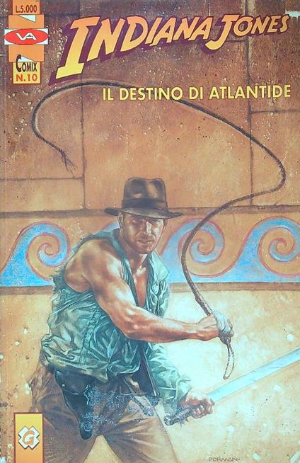 Nova Comix n. 10. Indiana Jones Il destino di Atlantide - copertina