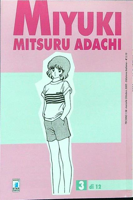 Miyuki vol.3 - Mitsuru Adachi - copertina