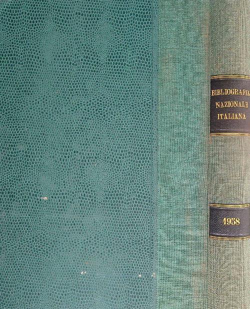 Bibliografia nazionale italiana 1958