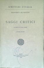 Saggi critici. Volume secondo