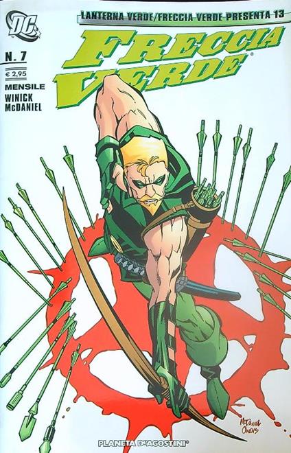 Lanterna verde/freccia verde presenta 13. Freccia verde 7 - Winick McDaniel - copertina