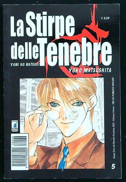 La stirpe delle tenebre n.5 - copertina