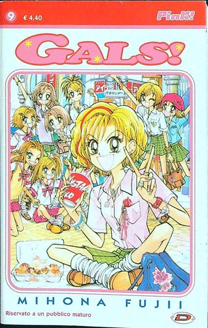 Gals! n.9 - Mihona Fujii - copertina