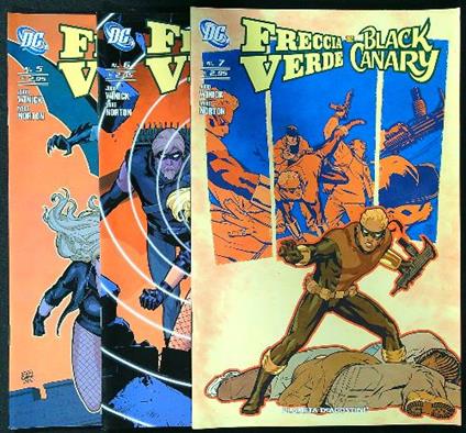 Freccia verde e Black canary n. 5/7 - copertina