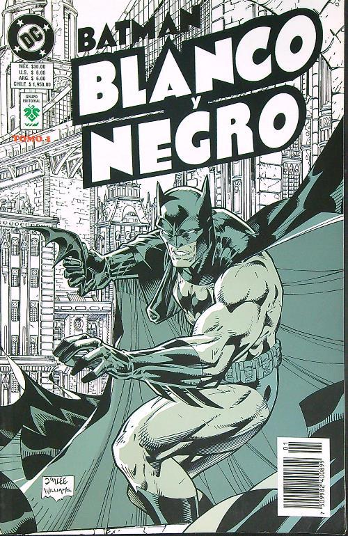 Batman blanco y negro tomo 1 - copertina