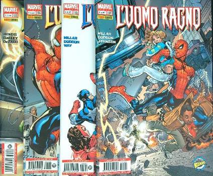 L' uomo ragno dal n. 133 al n. 136 - copertina