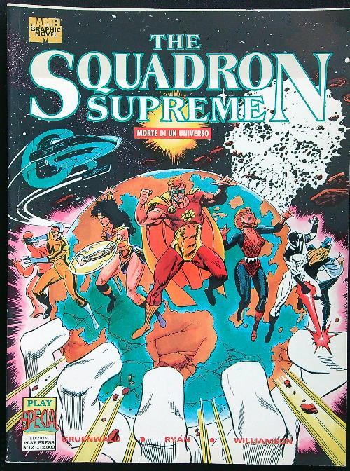 The squadron supreme Morte di un universo - copertina