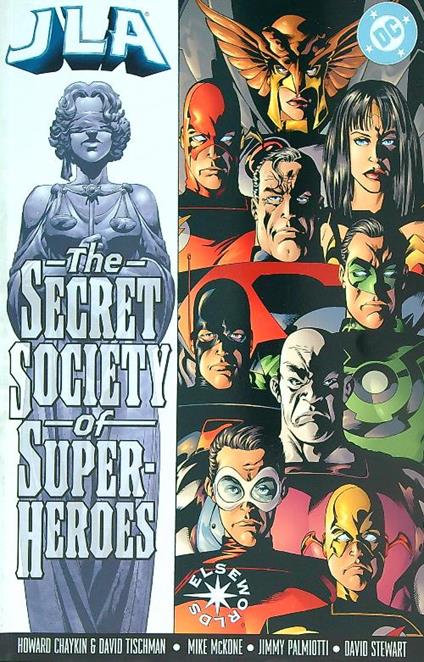 JLA: The Secret Society of Super-Heroes - copertina