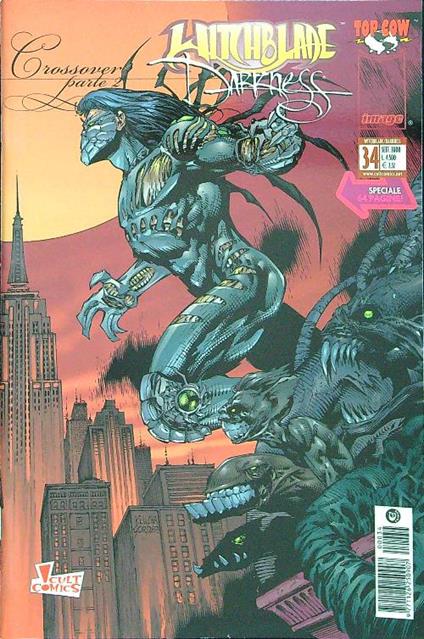 Witchblade darkness n.34 - copertina
