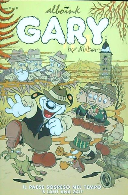 Gary e il paese sospeso nel tempo - Fulber - copertina