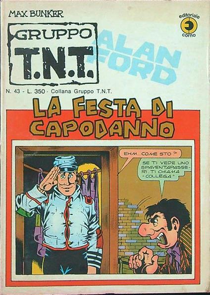 Gruppo T.N.T. Alan Ford 43 - Max Bunker - copertina