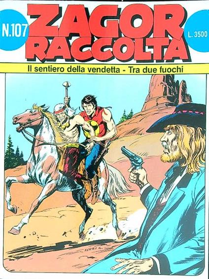 Zagor  raccolta 107 - copertina