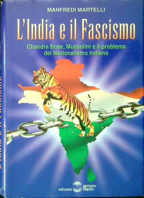 L' India e il Fascismo - Manfredi Martelli - copertina