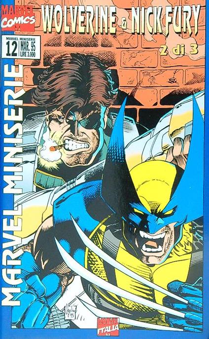 Marvel miniserie 12/ mar 95 - copertina
