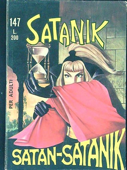 Satanik 147 Satansatanik - copertina