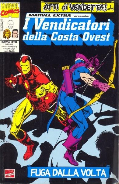 I Vendicatori della costa ovest n.3 - Fuga dalla volta - / - copertina