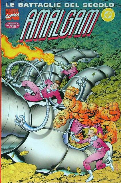Le battaglie del secolo 15 Amalgam II - copertina