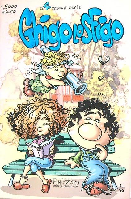 Ghigo lo Sfigo 4 - copertina
