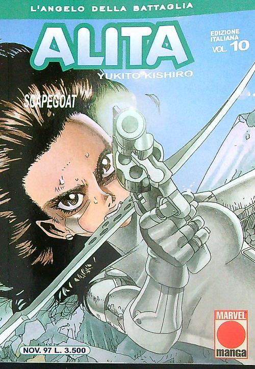 Alita 10 - Yukito Kishiro - copertina