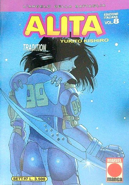 Alita 8 - Yukito Kishiro - copertina