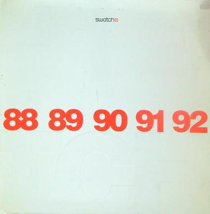 Swatch 83 84 85 86 87 88 89 90 91 92 - copertina