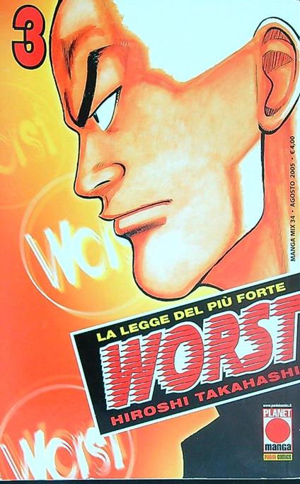 Worst 3 - Hiroshi Takahashi - copertina