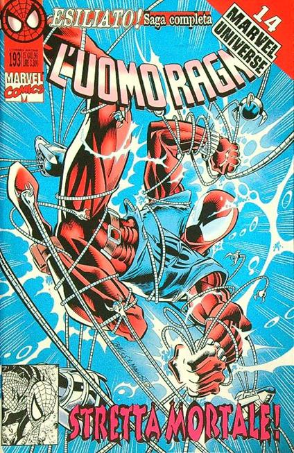 L' uomo ragno 193 - copertina