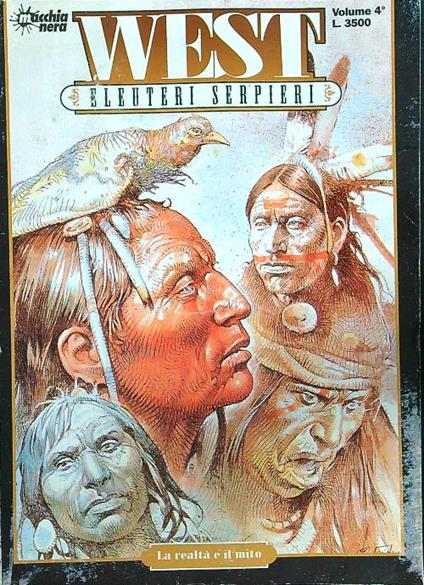 West di Eleuteri Serpieri n.4 La realtà e il mito - copertina