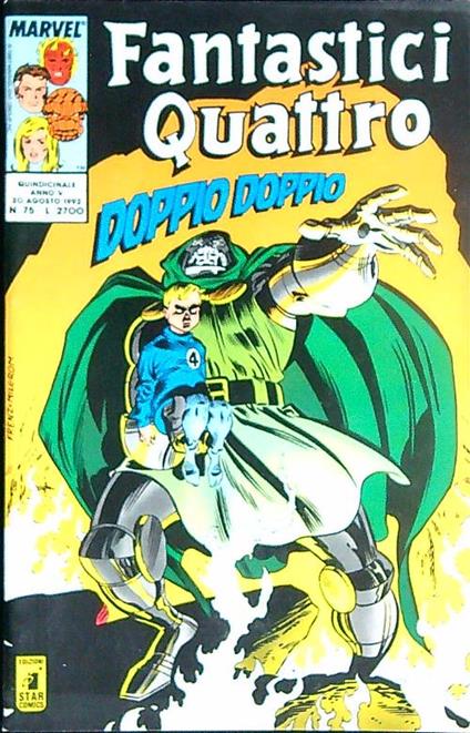 Fantastici Quattro 75/ 1992 - copertina