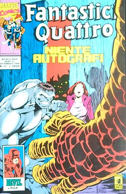 Fantastici Quattro 111/1994 - copertina
