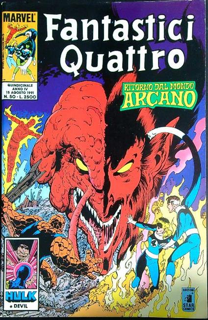 Fantastici quattro 50/1991 - copertina