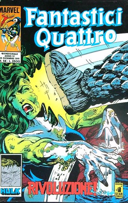Fantastici quattro 58/1991 - copertina