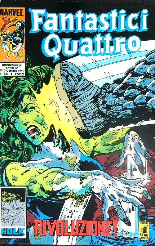 Fantastici quattro 58/1991 - copertina